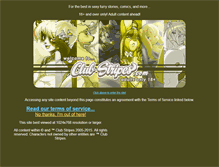 Tablet Screenshot of clubstripes.com